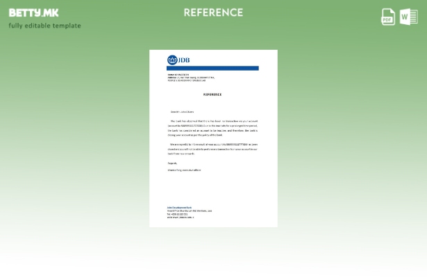 Референтен шаблон за затворање на Заедничката банка за развој на Лаос модерен ст